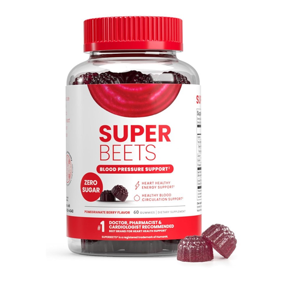 Gummies Heart Superbeets - قند صفر
