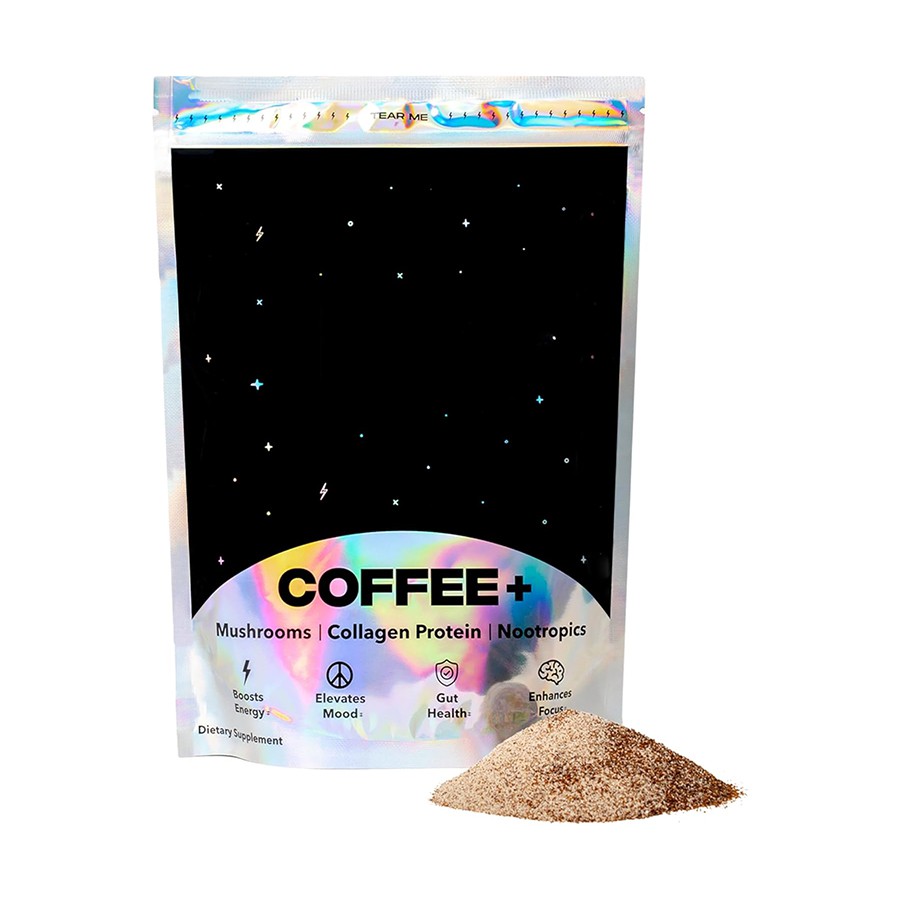 ترکیب بسته بندی شده با مواد مغذی قهوه قارچ