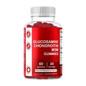 گلوکوزامین کندرویتین MSM Gummies - پشتیبانی مفصل طبیعی با طعم خالص و خوشمزه