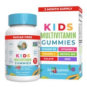Maryruth's Kids Multivitamin Gummies خوشمزه و بسته بندی مواد مغذی برای بدن در حال رشد